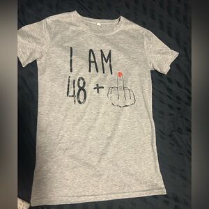 Gray Graphic T-Shirt